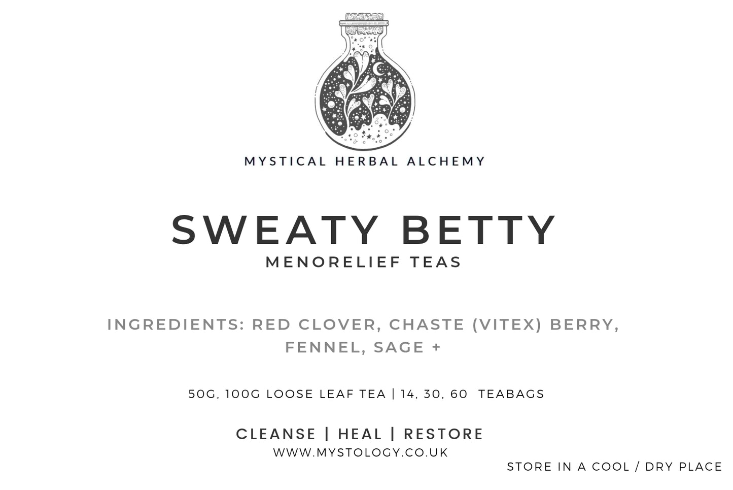 Female Health: Sweaty Betty (Pre/Post Menopause)