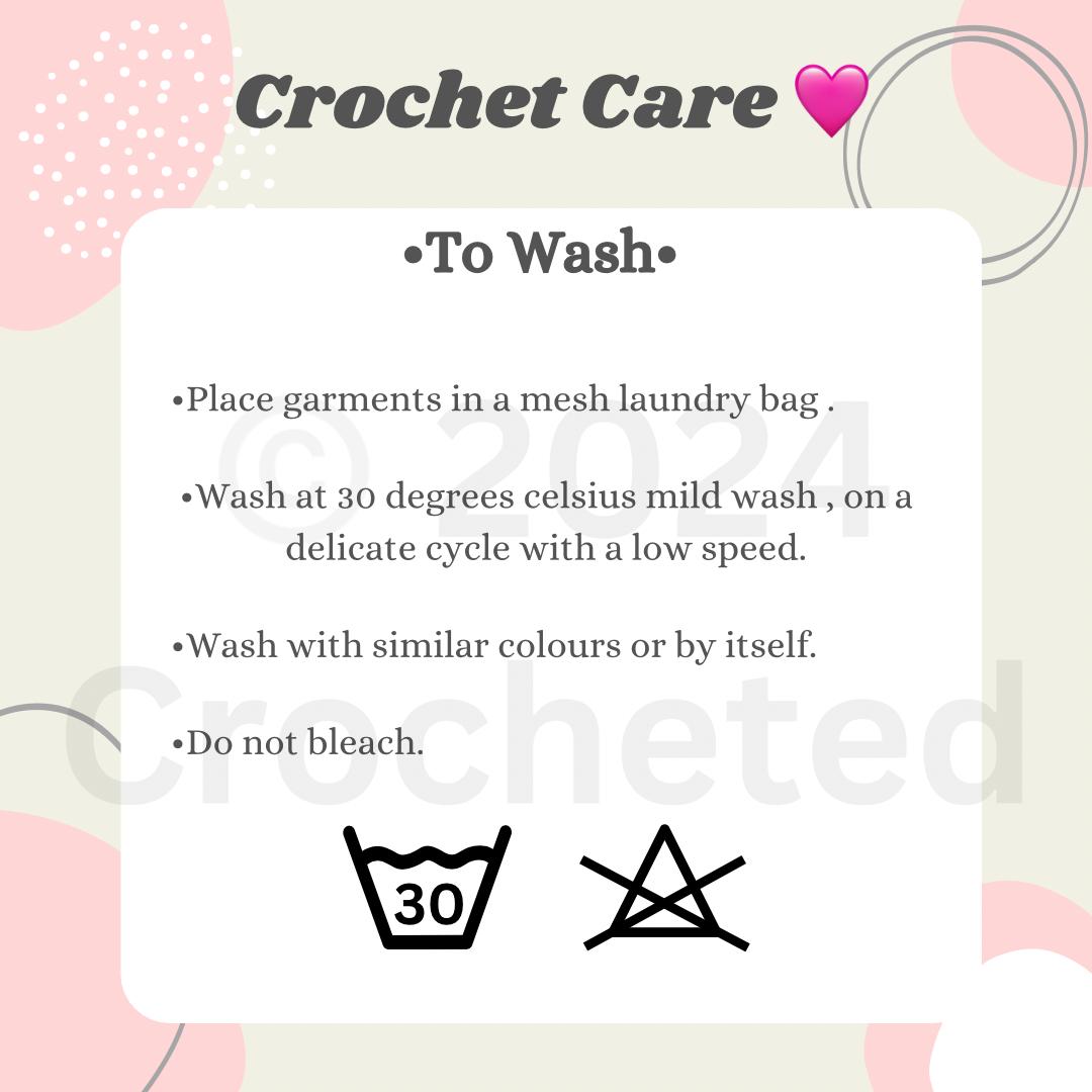 Re-Usable Crochet Pouches (Scented)