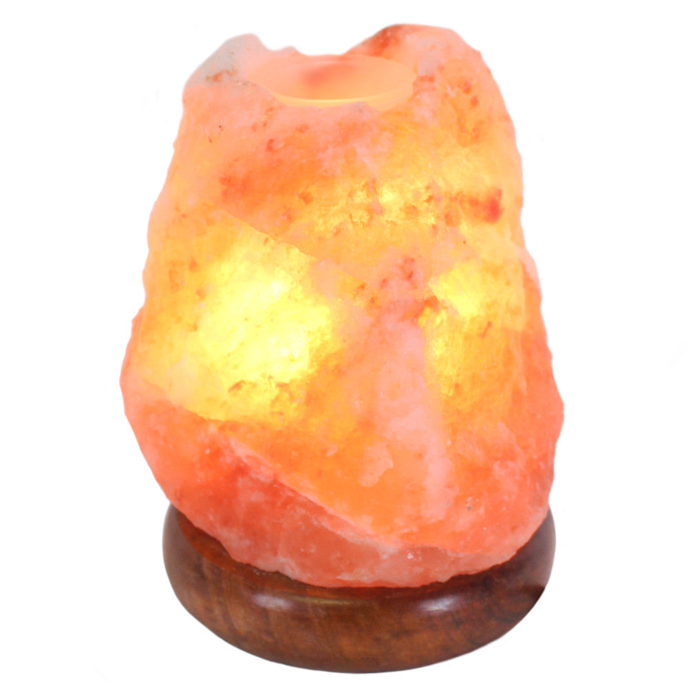 Himalayan salt rock aroma lamp
