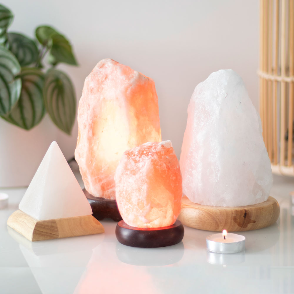 Himalayan salt rock aroma lamp