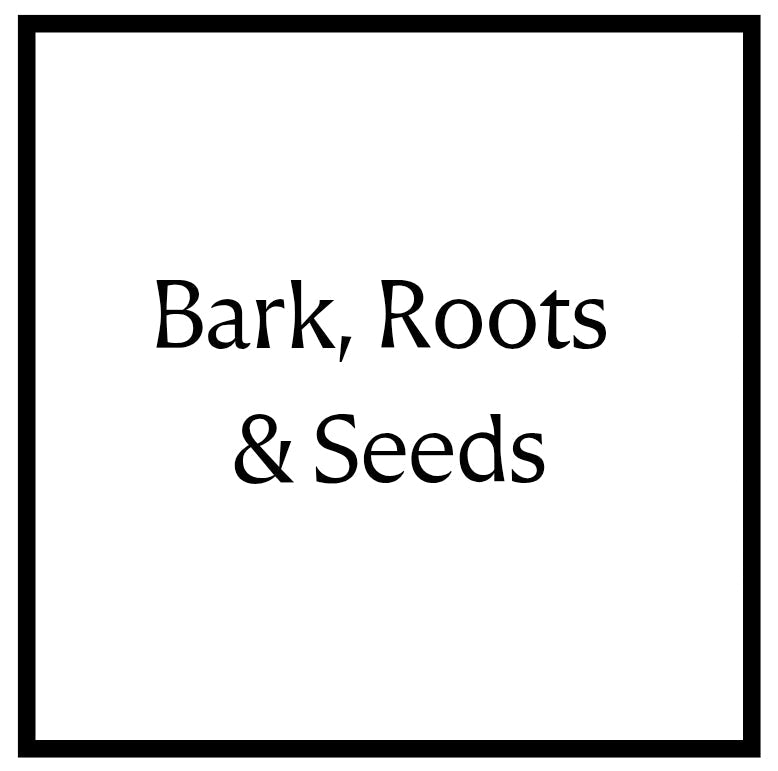 Bark, Roots and Seeds