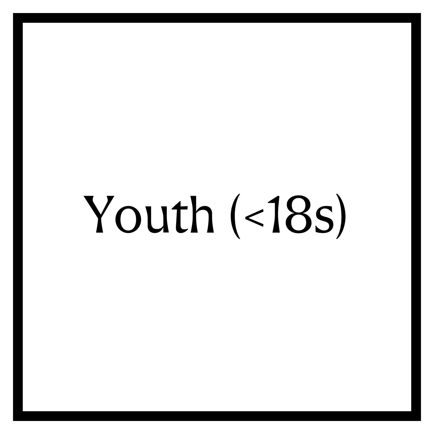 Youth (Under 18)