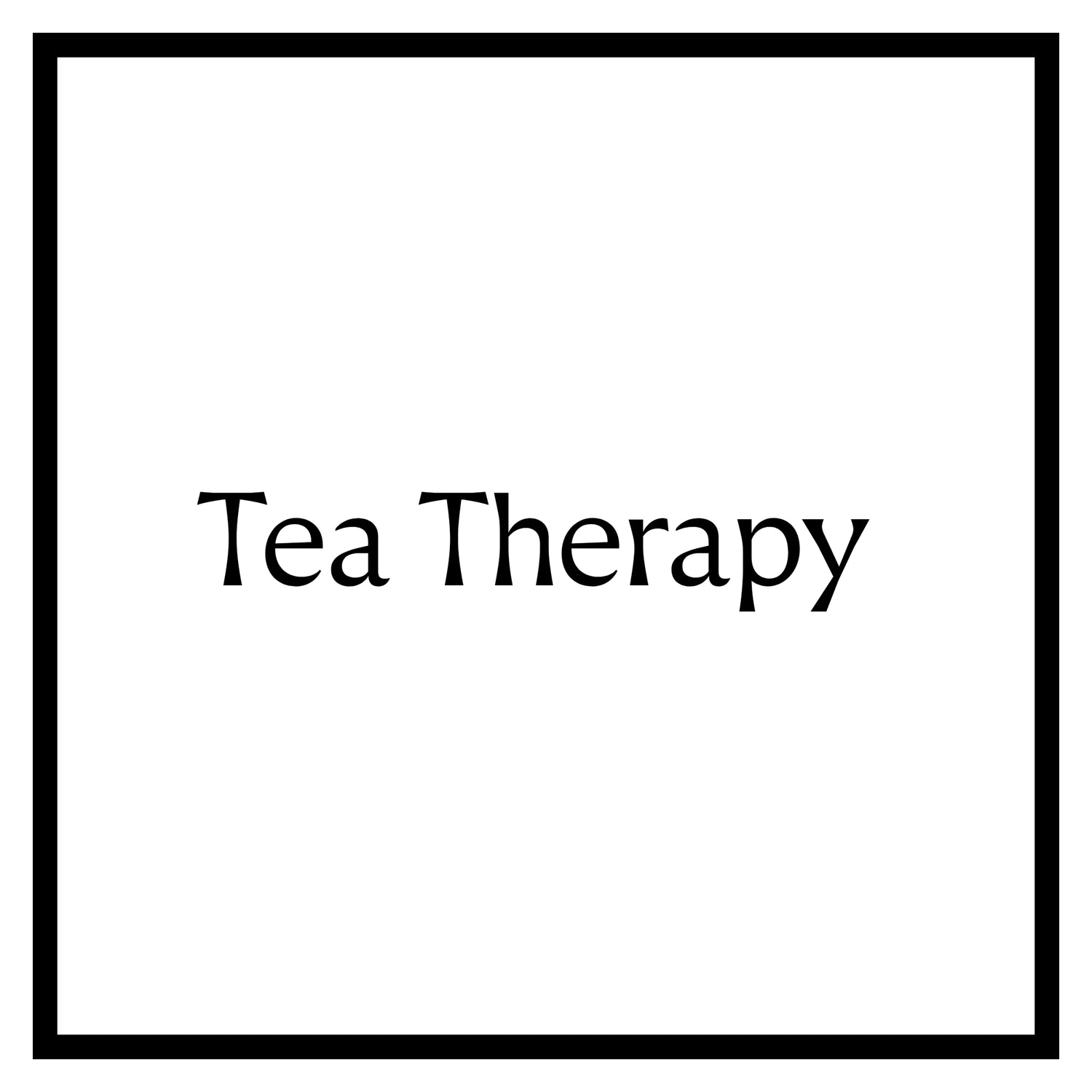 Tea Therapy