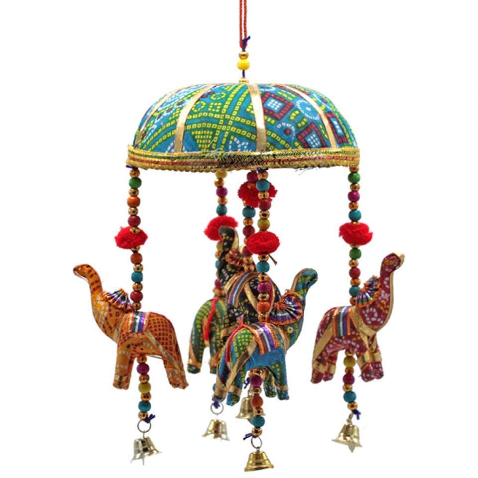 Decorative Mobile - Elephants /Bells *LAST ONE*