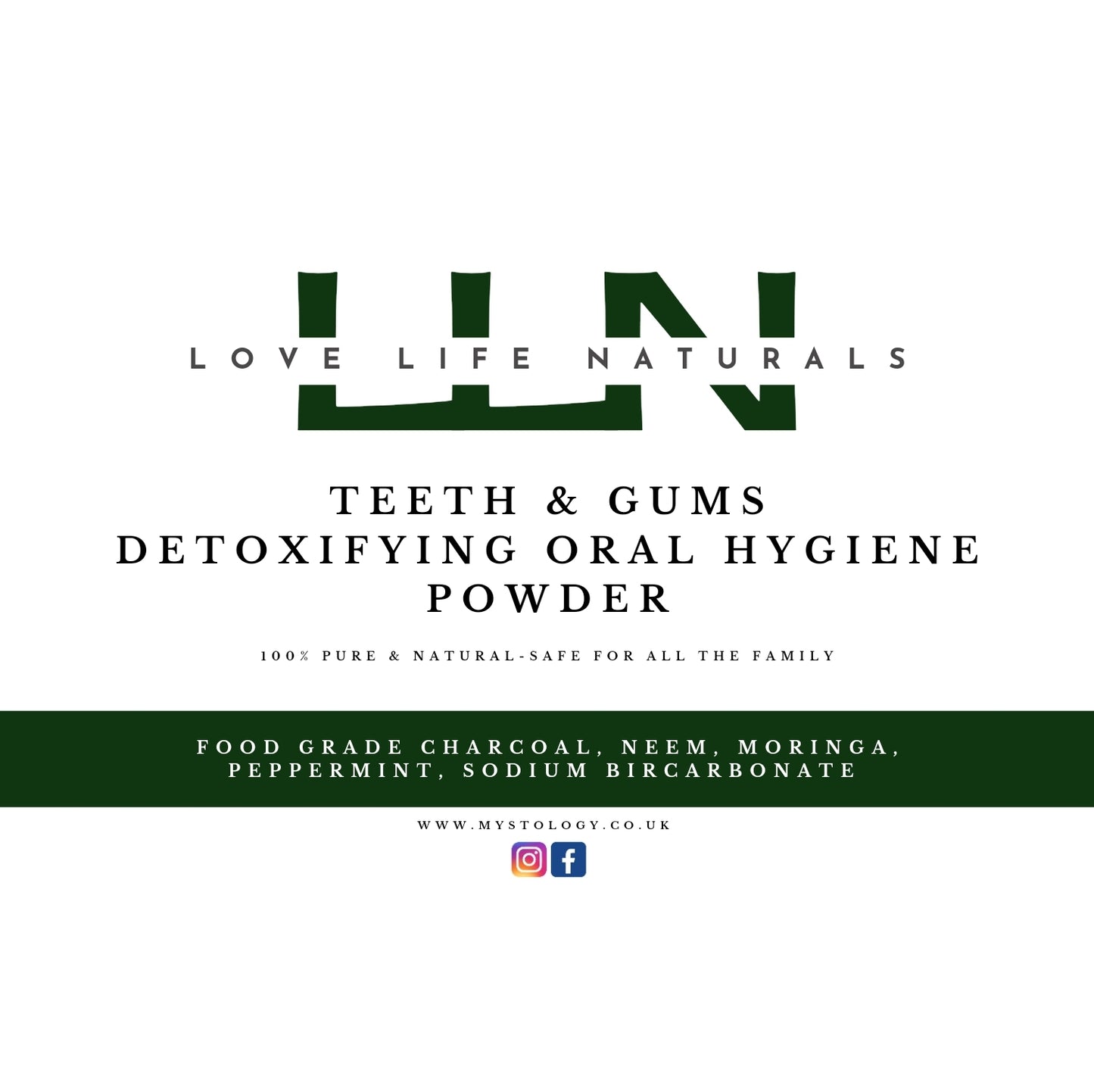 Teeth & Gums - Detoxifying Oral Hygiene Powder