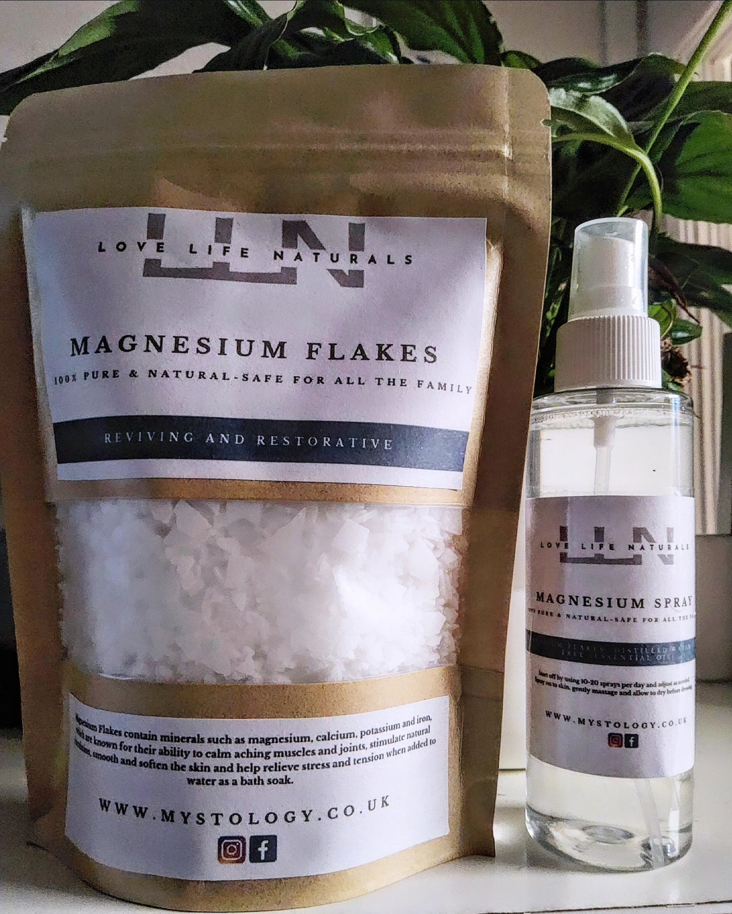 Magnesium spray