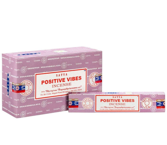 POSITIVE VIBES INCENSE - BY SATYA