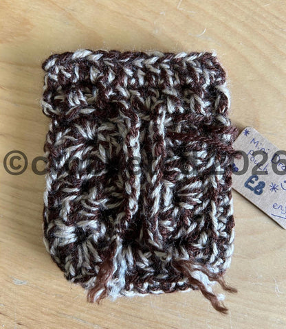 Choco Swirl | drawstring pouch