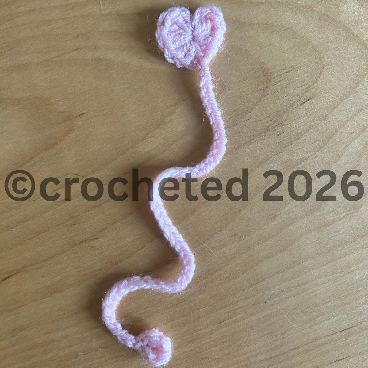 Corazón Rosado | bookmark