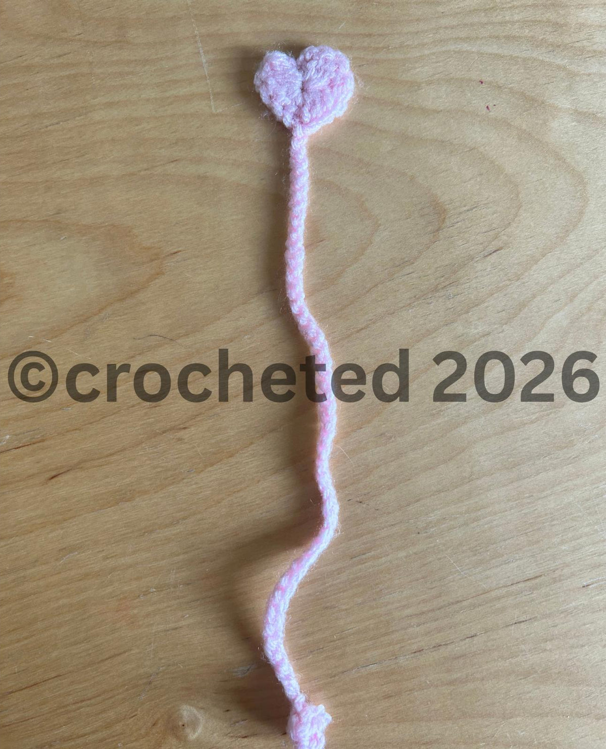 Corazón Rosado | bookmark