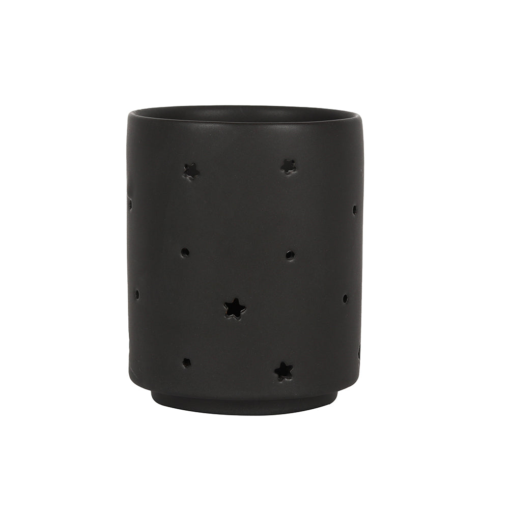 Triple Moon - Black Tealight Holder